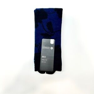 Stance Navy and Black Dress Socks